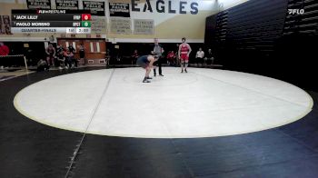 175 lbs Quarterfinal - Jack Lilly, Fairfield Prep vs Paolo Moreno, Bridgeport Co-op