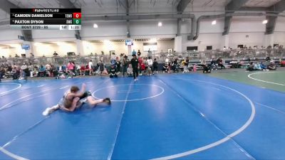 85 lbs Semifinal - Camden Danielson, Texas Elite Wrestling Club vs Paxton Dyson, Scots Wrestling Club