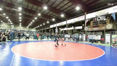 100 lbs Cons. Round 2 - Ryland Enderud, Dickinson Wrestling Club vs Jackson Halverson, Gordon-Rushville Wrestling