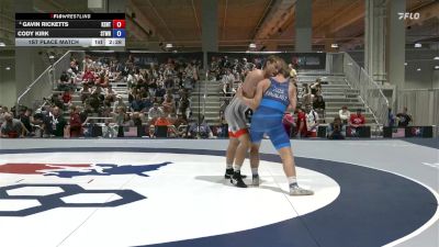 82 lbs 1st Place Match - Gavin Ricketts, Kentucky vs Cody Kirk, Stronghold Wrestling