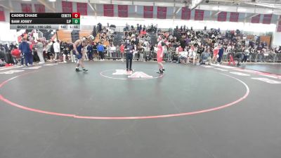 190 lbs Semifinal - Caden Chase, Central Catholic vs Sam Josey, Saint John's Prep