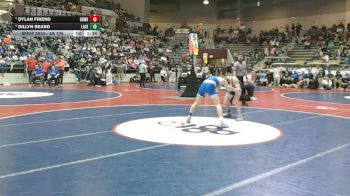 5A 126 lbs Quarterfinal - Dylan Friend, Greenwood vs Dillyn Beard, Lakeside