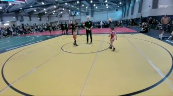 38-42 lbs Round 3 - Max Payne, Winnsboro Wrestling Club vs Nevaeh Martinez, Wesley Club Wrestling