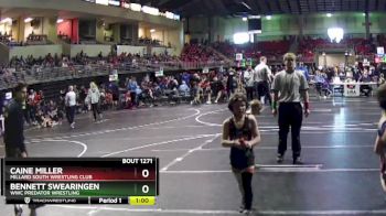 45 lbs Cons. Round 4 - Bennett Swearingen, WWC Predator Wrestling vs Caine Miller, Millard South Wrestling Club