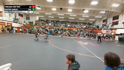 113-117 lbs Round 1 - Treleah Two Two, Lovell Middle School vs Mattea Garcia, Worland Middle School