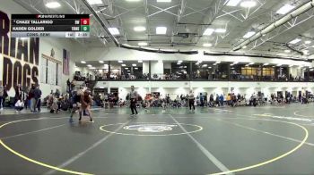 125 lbs Cons. Semi - Chazz Tallarigo, Baldwin Wallace vs Kaden Golder, Trine