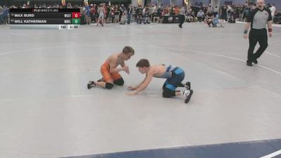 120 lbs Semis - Max Burd, Weatherford vs Will Katherman, MN Elite