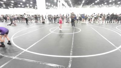 81 lbs Round Of 32 - Ashlyn Harris, Relentless vs Abel Coulon, Gladiator Wr Acd