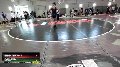 170 lbs Champ. Round 1 - Evan Henry, Deer Park vs Geziah `Ziah` Boui, Central Valley