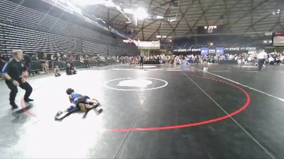 49 lbs Champ. Round 1 - Mikee Wagner, Mat Demon Wrestling Club vs Brayden Knight, Lake Stevens Wrestling Club