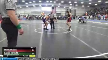 160 lbs Quarterfinal - Rafael Hipolito, Independence High School vs Shane Brakke, Salem (Virginia Beach)