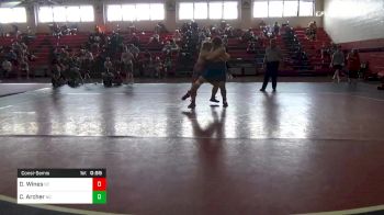 285 lbs Consolation - Drayton Wines, Sc vs Caleb Archer, Nc