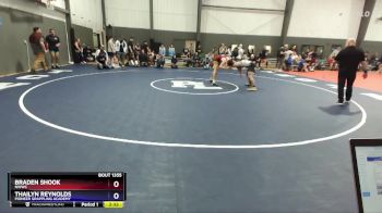 150 lbs 1st Place Match - Braden Shook, NWWC vs Thailyn Reynolds, Pioneer Grappling Academy