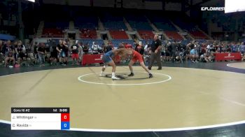 113 lbs Cons 16 #2 - Jakob Whitinger, Iowa vs Coby Ravida, Hawaii