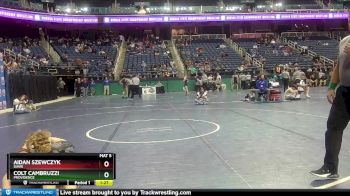 4A 113 lbs Champ. Round 1 - Aidan Szewczyk, Davie vs Colt Cambruzzi, Providence