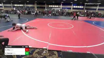 160 lbs Round Of 64 - Sam May, Sanderson Wr Ac vs Kyan George, Oceanside HS