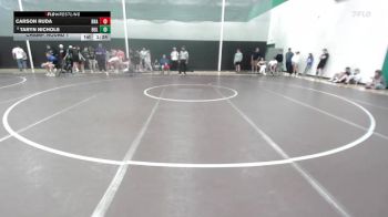 150 lbs Champ. Round 1 - Carson Ruda, Branson vs Taryn Nichols, BullTrained