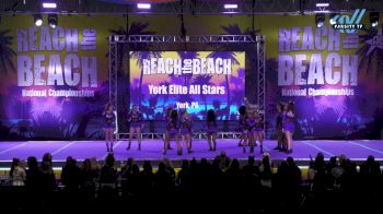 York Elite All Stars - Platinum [2024 L2 Junior Day 1] 2024 ACDA Reach the Beach Cheer Grand Nationals