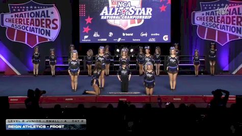 Reign Athletics - Frost [2026 L2 Junior - Small - A Day 2] 2026 NCA All-Star National Championship