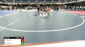106 lbs Semifinal - Jackson Olson, Hononegah vs Bobby Ruscitti, Montini