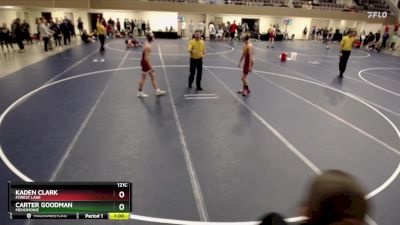 121C Semifinal - Kaden Clark, Forest Lake vs Carter Goodman, Menomonie