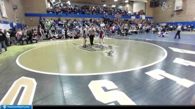 120lbs Cons. Round 1 - Kylee Breen, W. F. West (Girls) vs Lily Key, Rainier