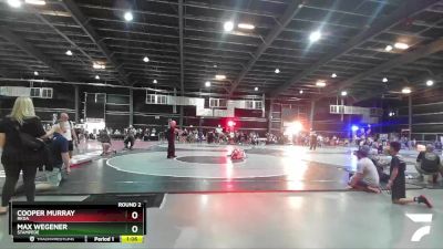 80-84 lbs Round 2 - Cooper Murray, RKDA vs Max Wegener, Stampede