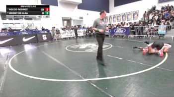 144 lbs Champ. Round 1 - Jeremy De Alba, Bishop Amat vs Rocco Godinez, Centennial (Corona)