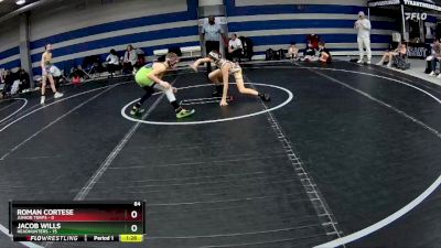 84 lbs Round 2 (8 Team) - Jacob Wills, Headhunters vs Roman Cortese, Junior Terps