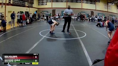 96 lbs Round 2 (10 Team) - RAYMOND VASILE, South Side WC vs Ben Holober, Virginia Patriots