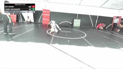 126 lbs Champ. Round 2 - Casey Kalpakoff, El Dorado High School vs Sid Cohen, Rancho Bernardo Wrestling
