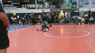 140 lbs Rr Rnd 1 - Connor Glory, Northeast Elites Black - HSC vs Connor Messinger, Broad Axe Green - HSC