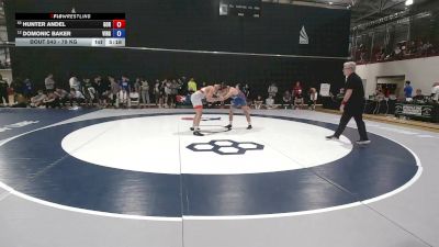 79 kg Champ. Rd Of 64 - Hunter Andel, Golden One RTC vs Domonic Baker, Virginia