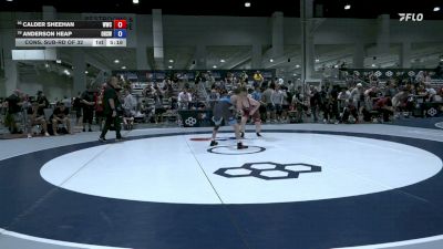 70 kg Cons. Sub-rd Of 32 - Calder Sheehan, Wolves Wrestling Club vs Anderson Heap, Osceola High School Wrestling
