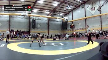 125 lbs Quarterfinal - Isabella Ndinga-Mbappe, Lexington High School vs Ava Sommers, Walsh Jesuit