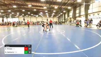 160 lbs Prelims - Zakariya Khwaja, Empire Wrestling Academy HS vs Nate Zastowny, Iron Horse Blue