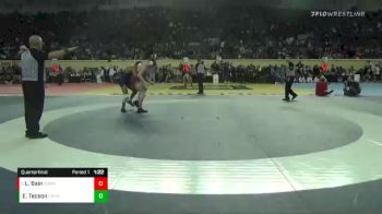 3A-160 lbs Quarterfinal - Logan Bain, Comanche vs EJ Tecson, Cascia Hall