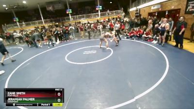 190 lbs Cons. Round 3 - Jeramiah Palmer, Sandpoint vs Zane Smith, Post Falls