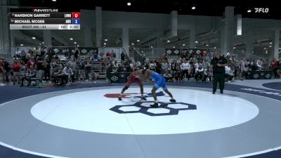 61 lbs Cons. Round 6 - Nahshon Garrett, Lehigh Valley Wrestling RTC/ Titan Mercury Wrestling Club (TMWC) vs Michael McGee, Atreus Wrestling Club