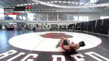 125 lbs Cons. Round 3 - Juan Roque, Oswego State vs Billy Colloca, Oneonta State