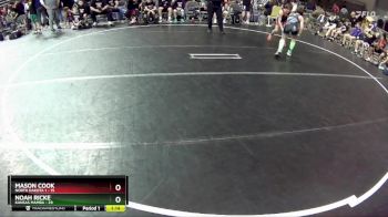 100 lbs Round 2 (4 Team) - Noah Ricke, Kansas Mamba vs Mason Cook, North Dakota 1
