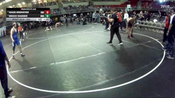220 lbs 1st Place Match - Wade Brewster, Norris Wrestling Club vs Brock Warner, MWC Wrestling Academy