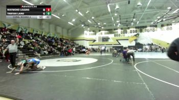140 lbs Cons. Round 2 - Waymond Liggins, Rancho Bernardo vs Tristan Laird, Valley Center