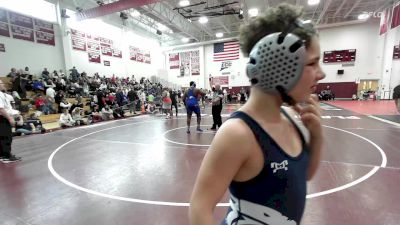 106 lbs Consi Of 8 #2 - Michael Hardgrove, Haddam-Killingworth vs Devon Saari, Lewis Mills*