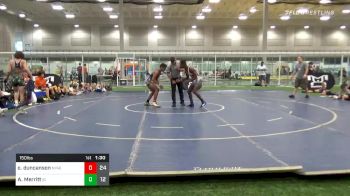 150 lbs Quarterfinal - Ousmane Duncanson, NY Aggressors vs Andre Merritt, Indiana Gold -IN