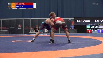 86 kg Quarter Final - Trent Hidlay, USA vs Bobur Islomov, UZB