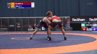 86 kg Quarter Final - Trent Hidlay, USA vs Bobur Islomov, UZB