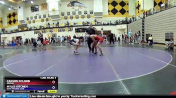 160 lbs Cons. Round 4 - Carson Rolison, Indiana vs Myles Kitchen, Elite Athletic Club