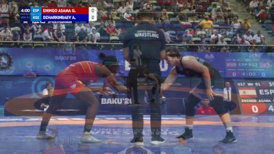 61 kg 1/8 Final - Graciela Eningo Asama, Spain vs Alina Dzharkinbaeva, Kyrgyzstan