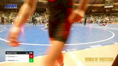 76 lbs Quarterfinal - Parker Zluticky, Kansas Young Guns vs Jace Beaston, Quest School Of Wrestling